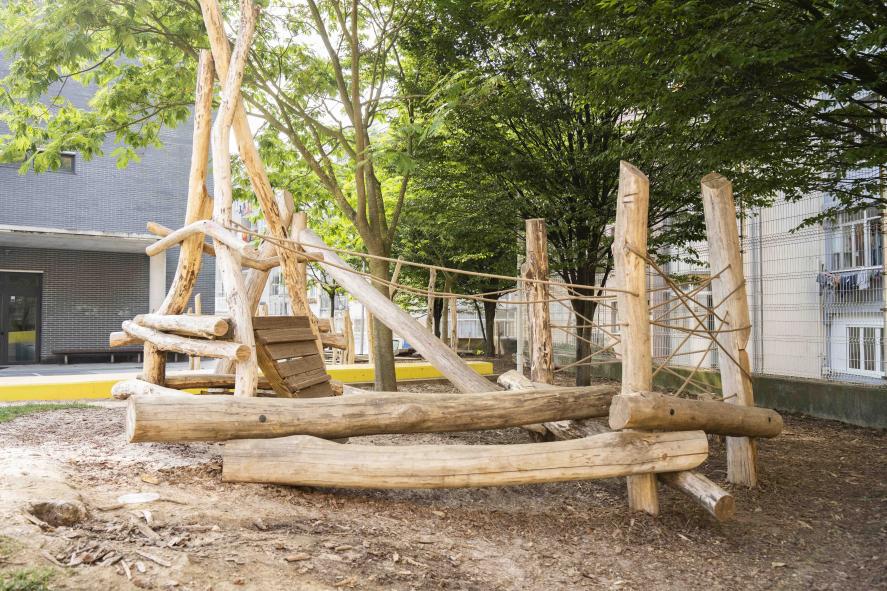 aitor ikastola kimubat paisaia garden playground paisajismo proyecto naturaleza