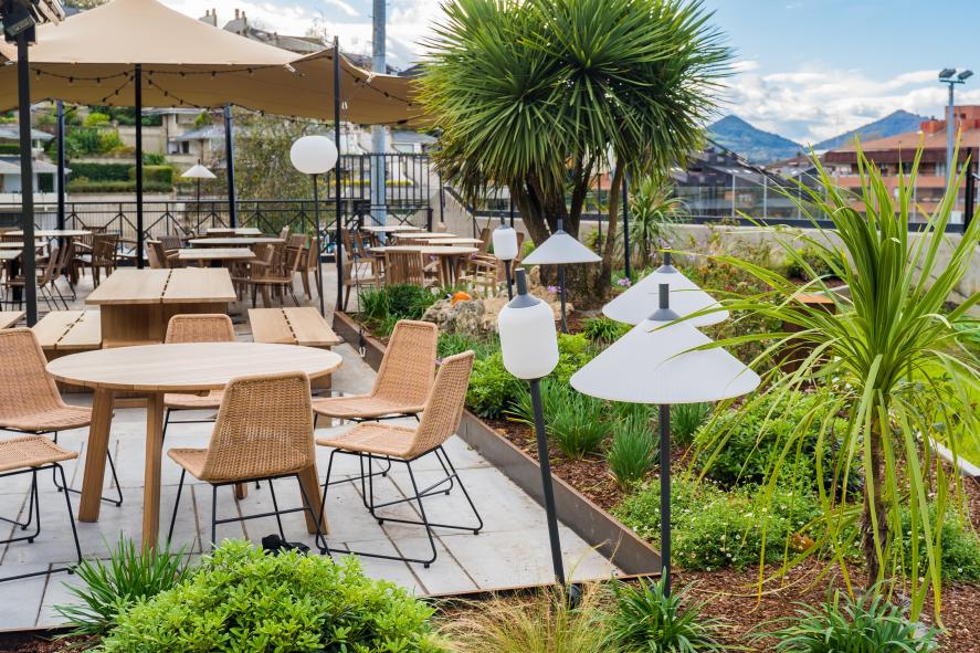 kantxa donosti restaurante jardin paisajismo kimubat